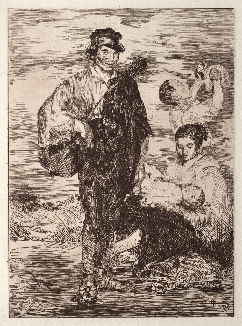 Os ciganos de Édouard Manet