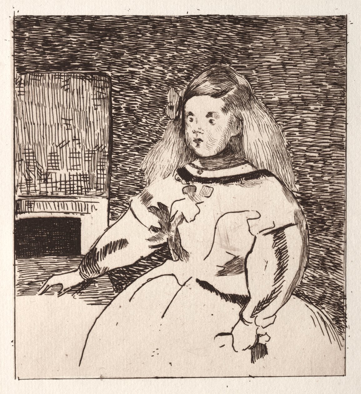 A criança Margarida de Édouard Manet