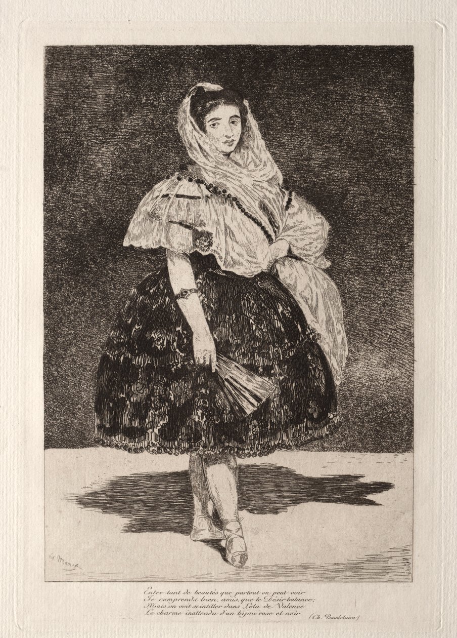 Lola de Valência de Édouard Manet