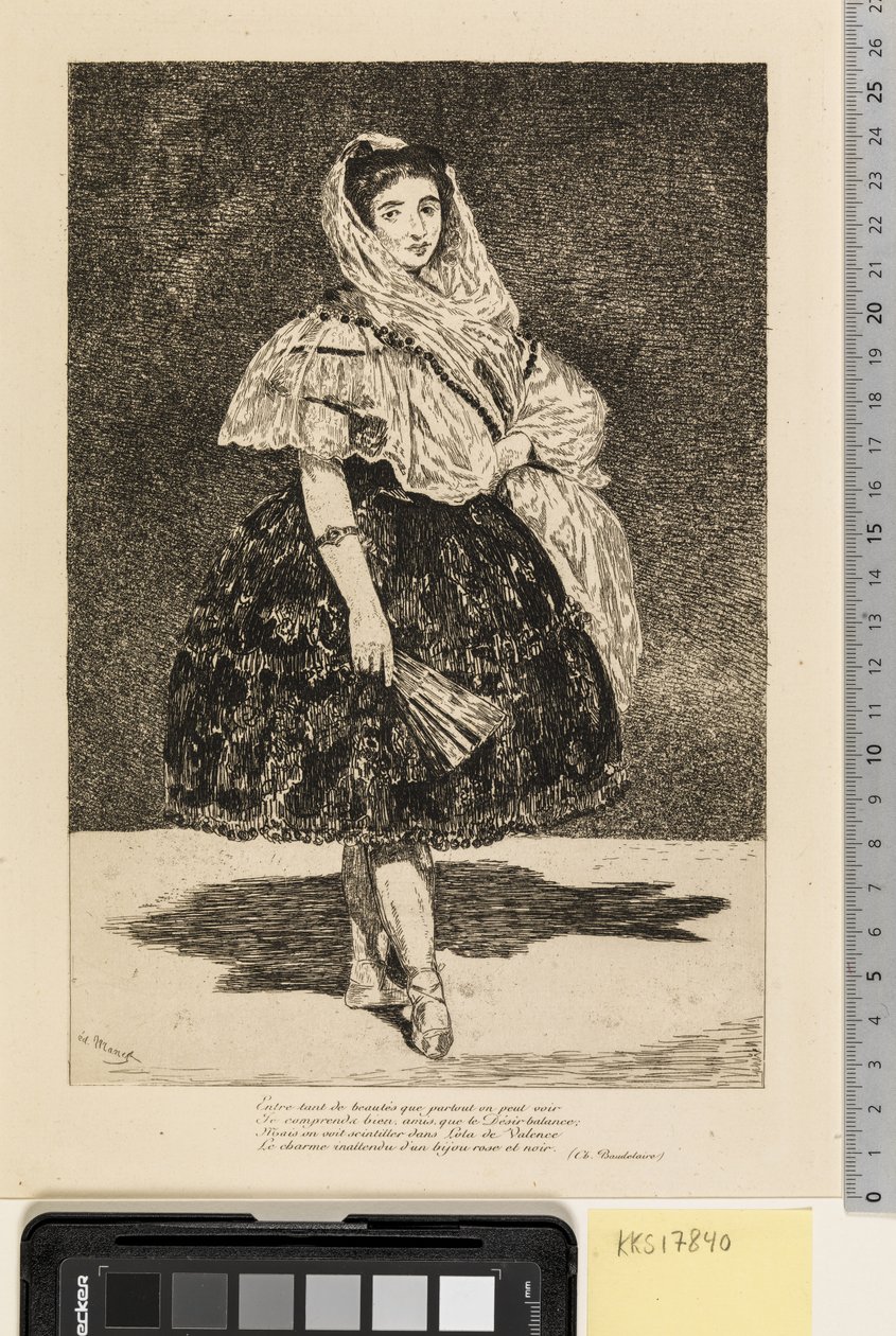 Lola de Valência de Édouard Manet