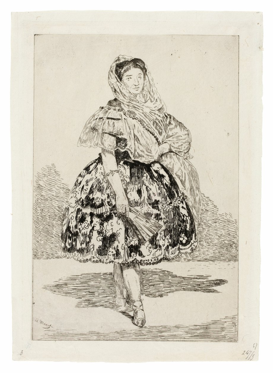 Lola de Valência de Édouard Manet