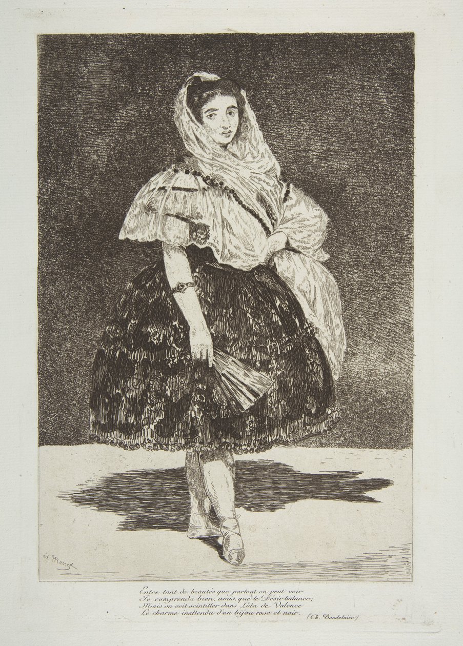 Lola de Valence de Édouard Manet
