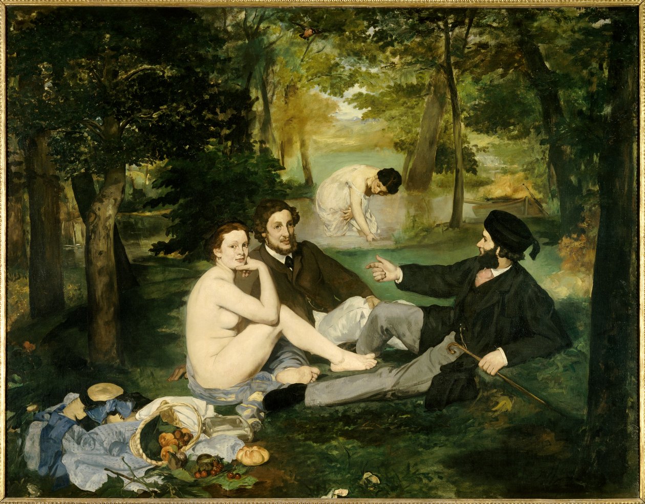 Almoço na relva de Édouard Manet