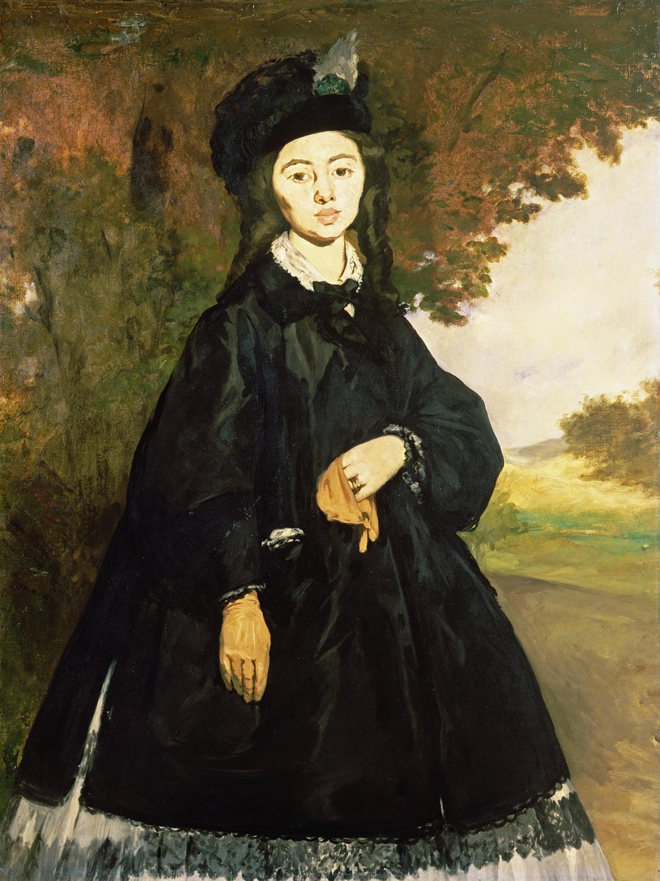 Mrs Brunet de Édouard Manet