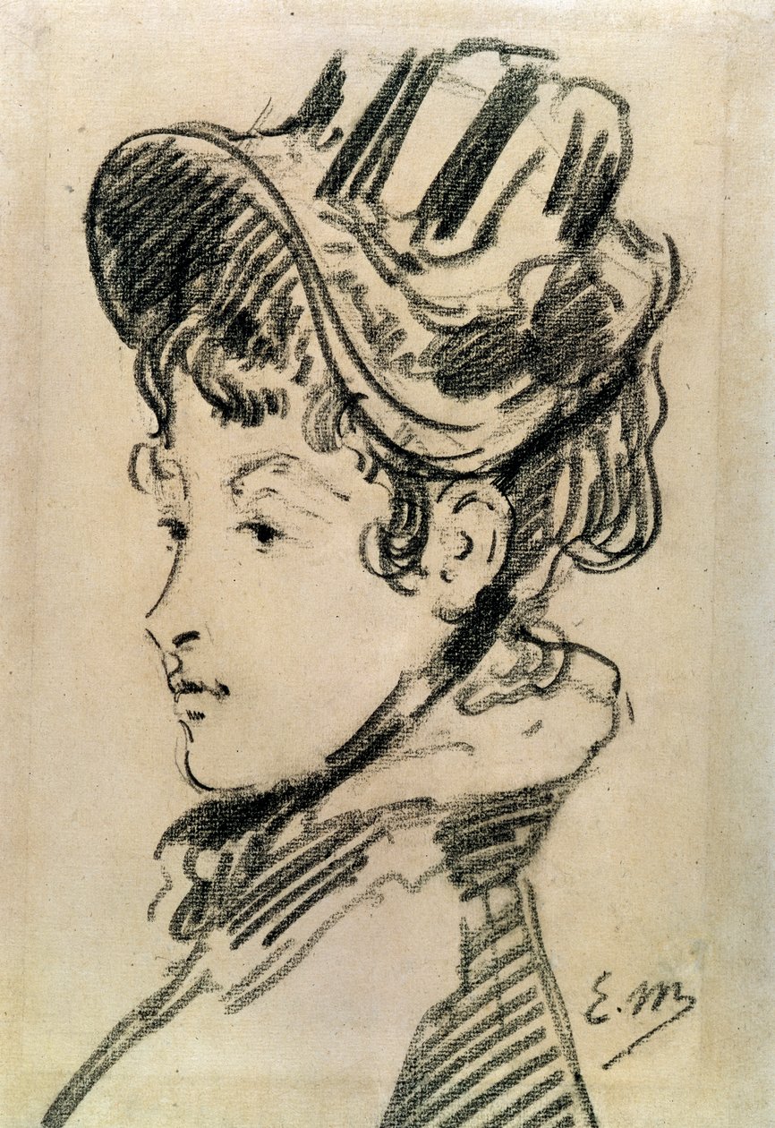 Madame Jules Guillemet, c1880. de Édouard Manet