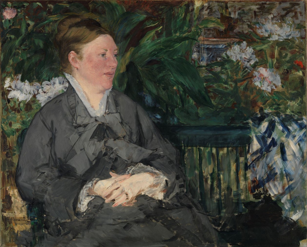 Madame Manet no Conservatório de Édouard Manet