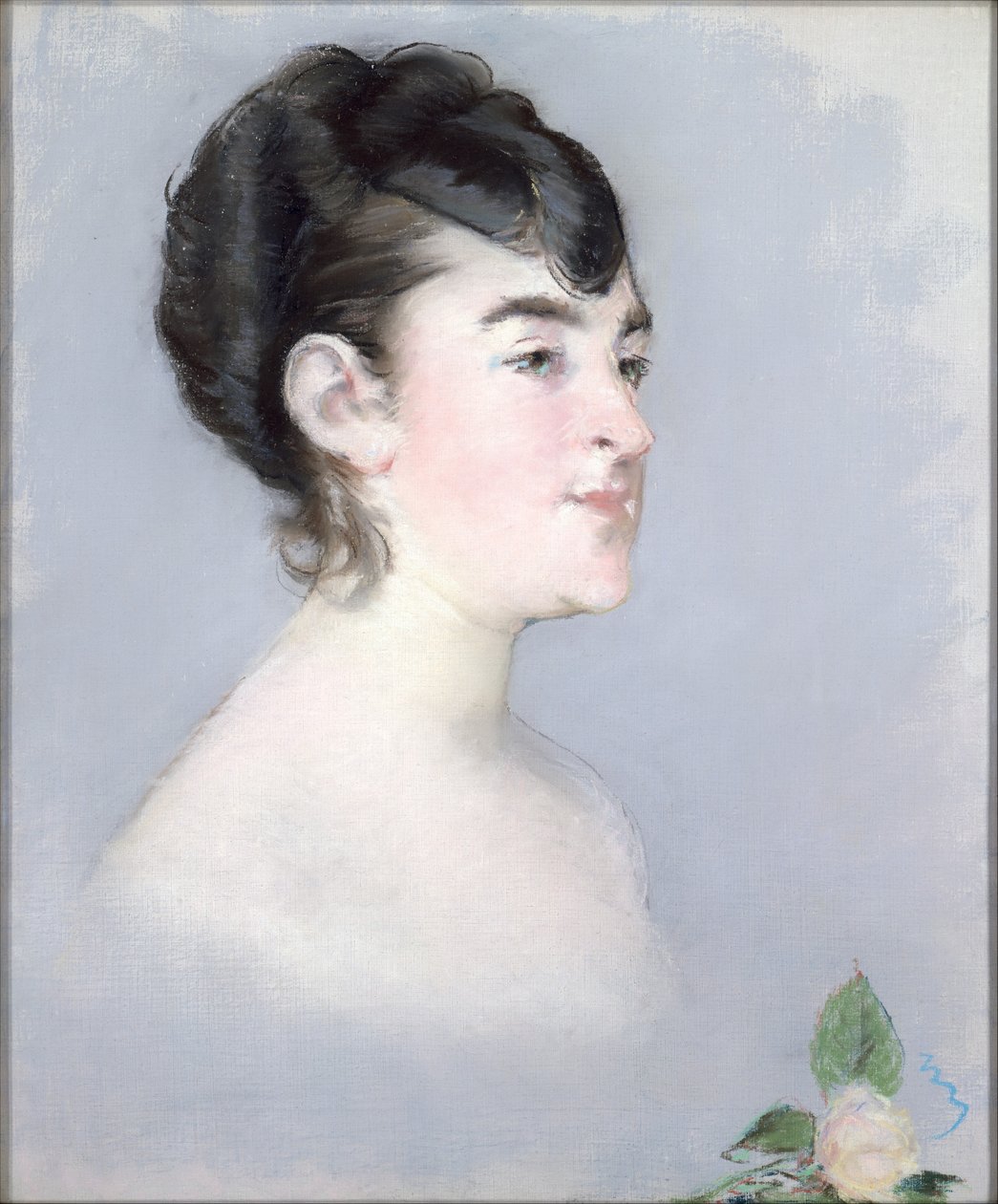 Menina Isabelle Lemonnier (1857-1926) de Édouard Manet
