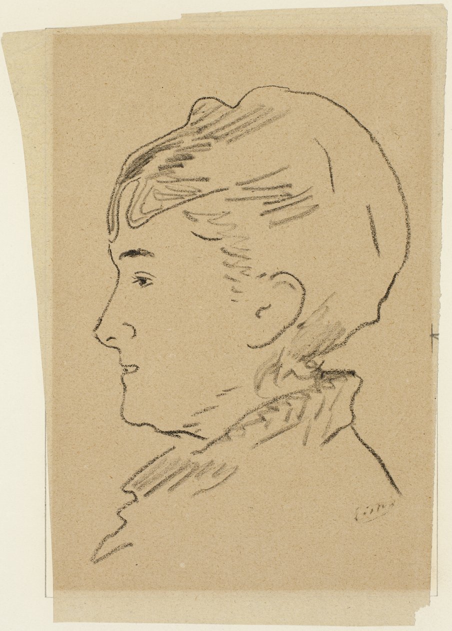 Menina Isabelle Lemonnier de Édouard Manet
