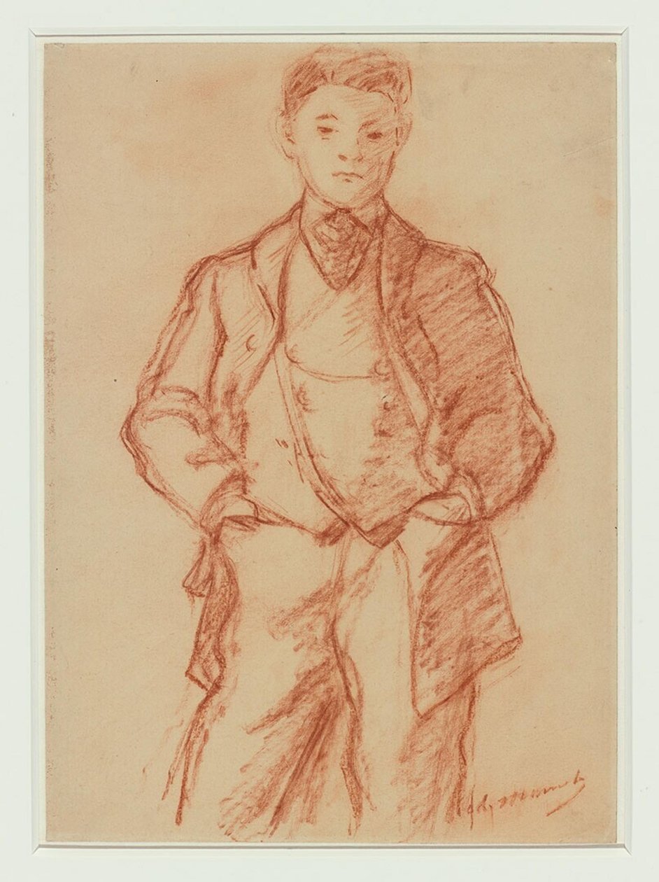 Manet - Retrato de Léon Koëlla-Leenhoff, cerca de 1868 de Édouard Manet