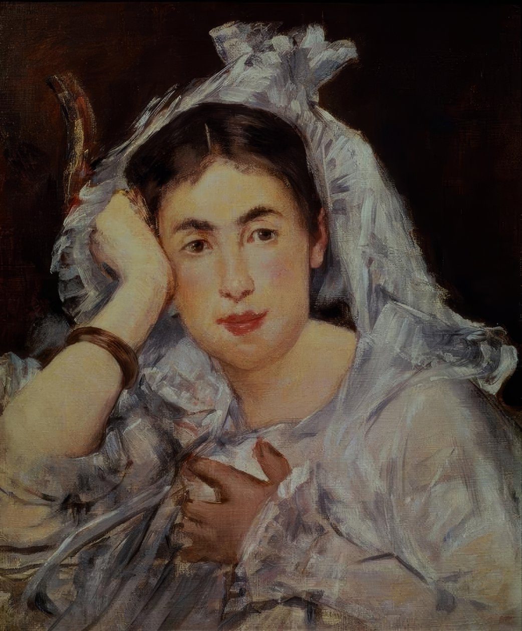 Marguerite de Conflans com capuz de Édouard Manet