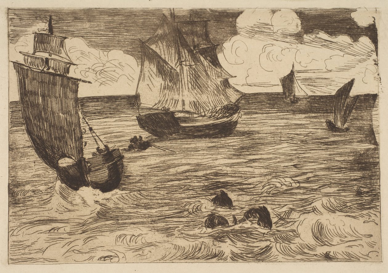 Marine, 1865-66. de Édouard Manet