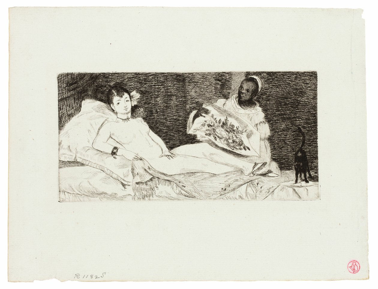 Olympia (placa publicada) de Édouard Manet