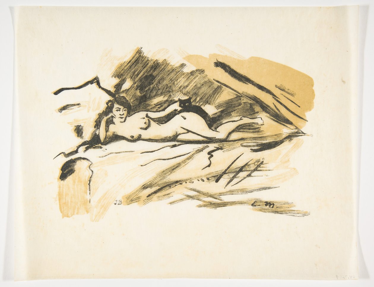 Floresta. de Édouard Manet