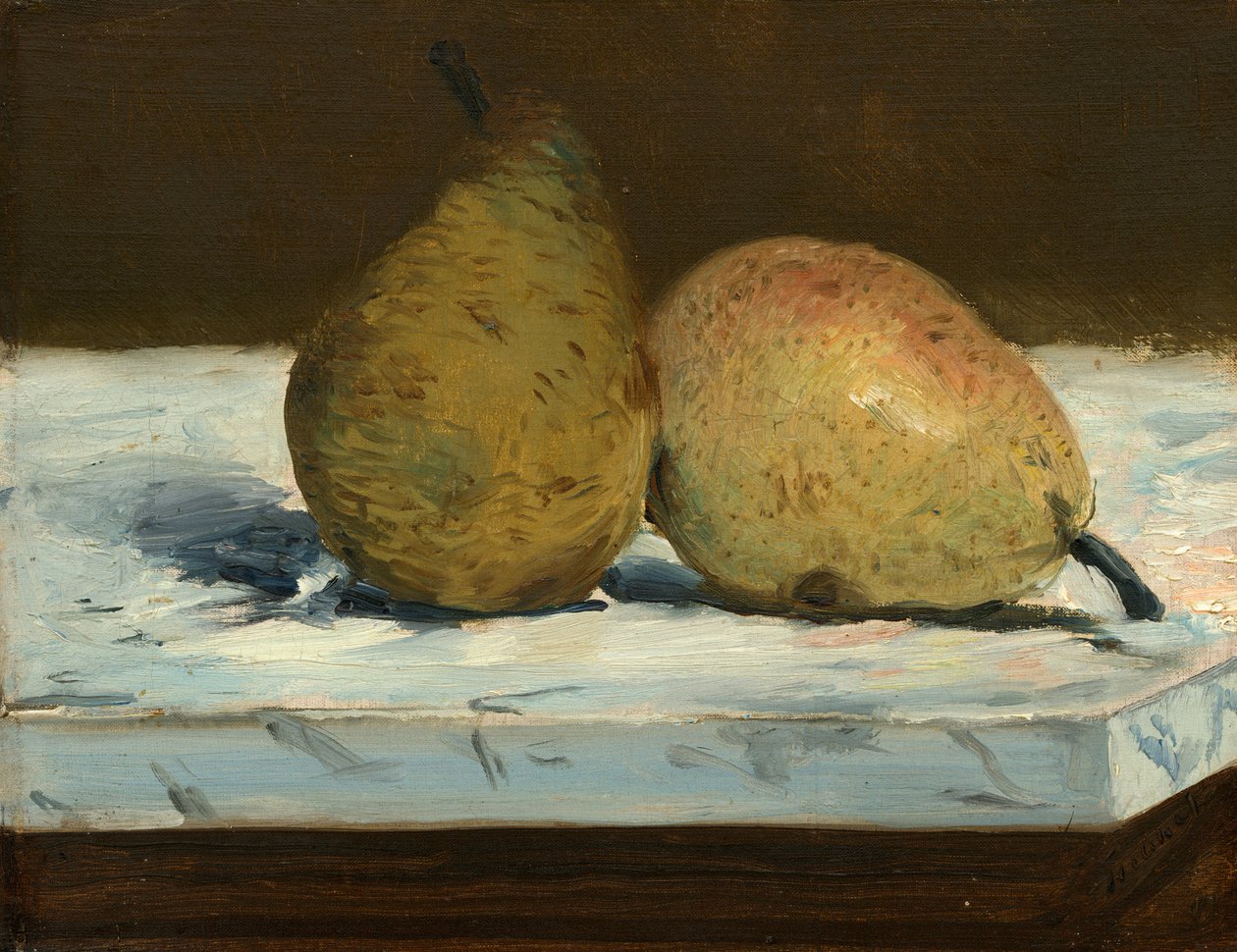 Peras, 1880. de Édouard Manet