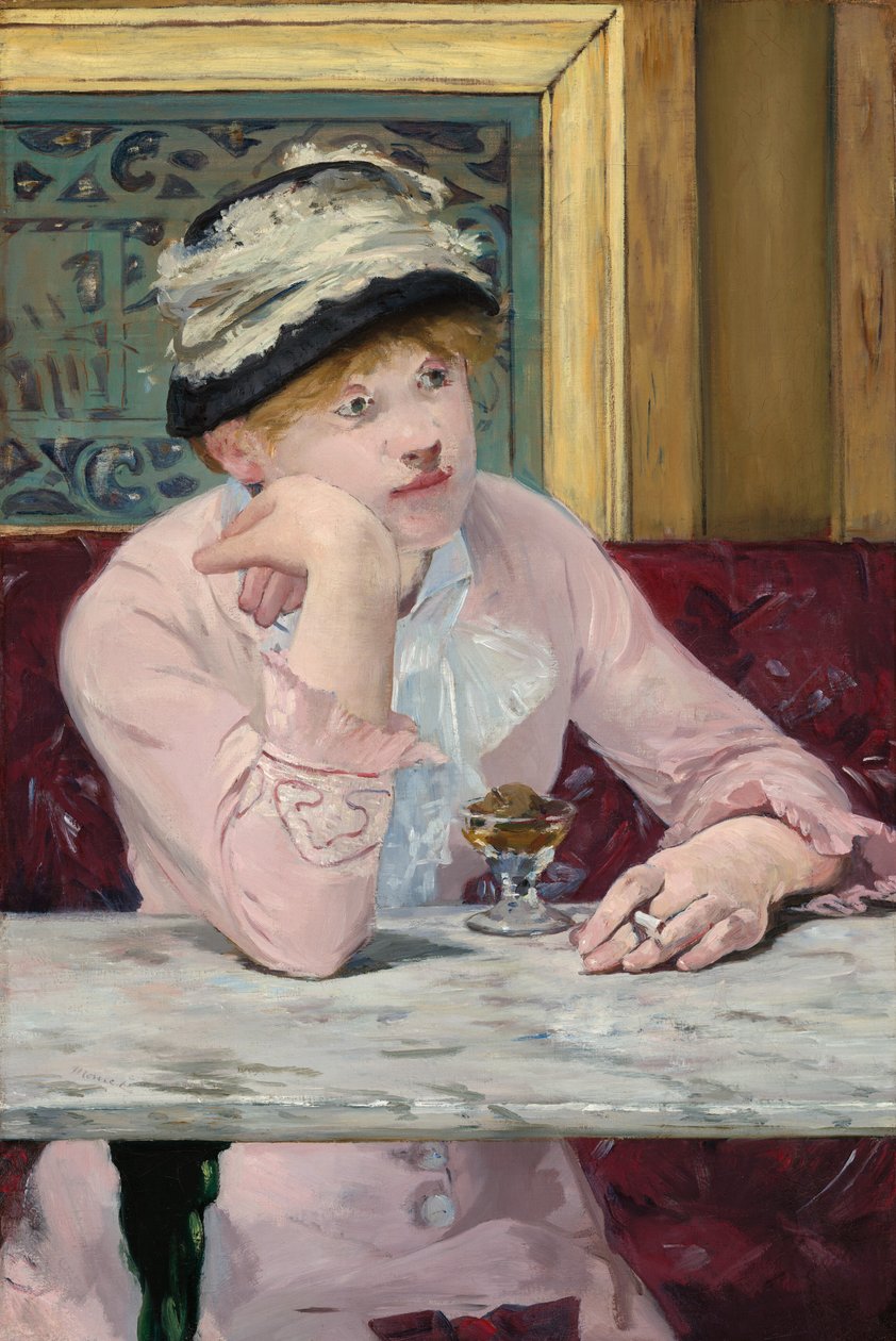 Conhaque de ameixa de Édouard Manet