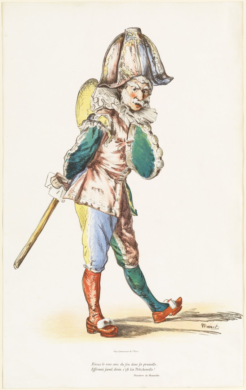 Punchinello de Édouard Manet