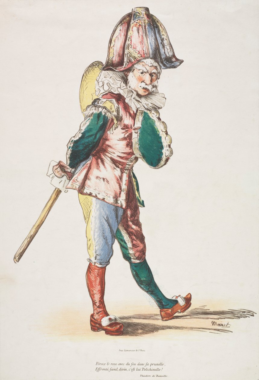 Punchinello de Édouard Manet