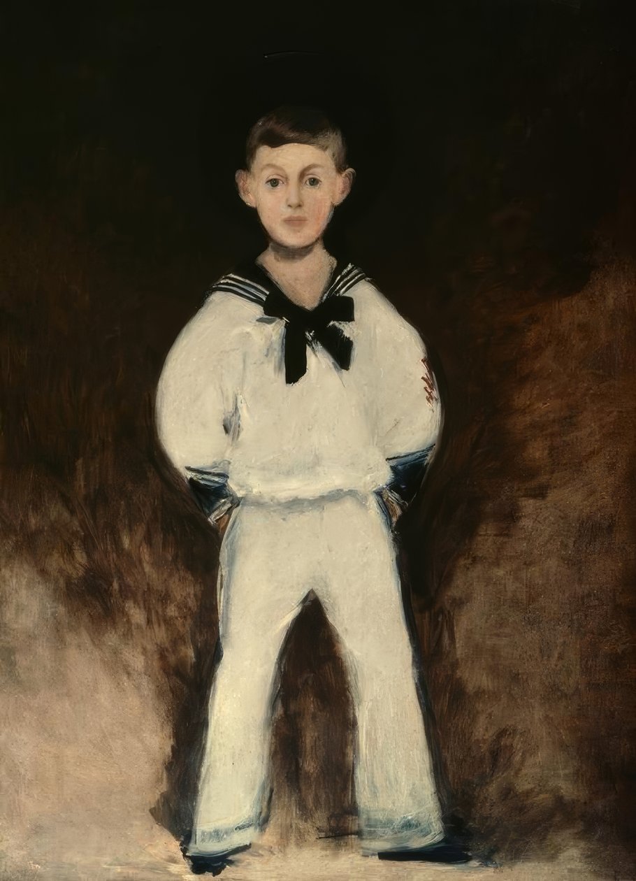 Retrato de Henry Bernstein, criança de Édouard Manet