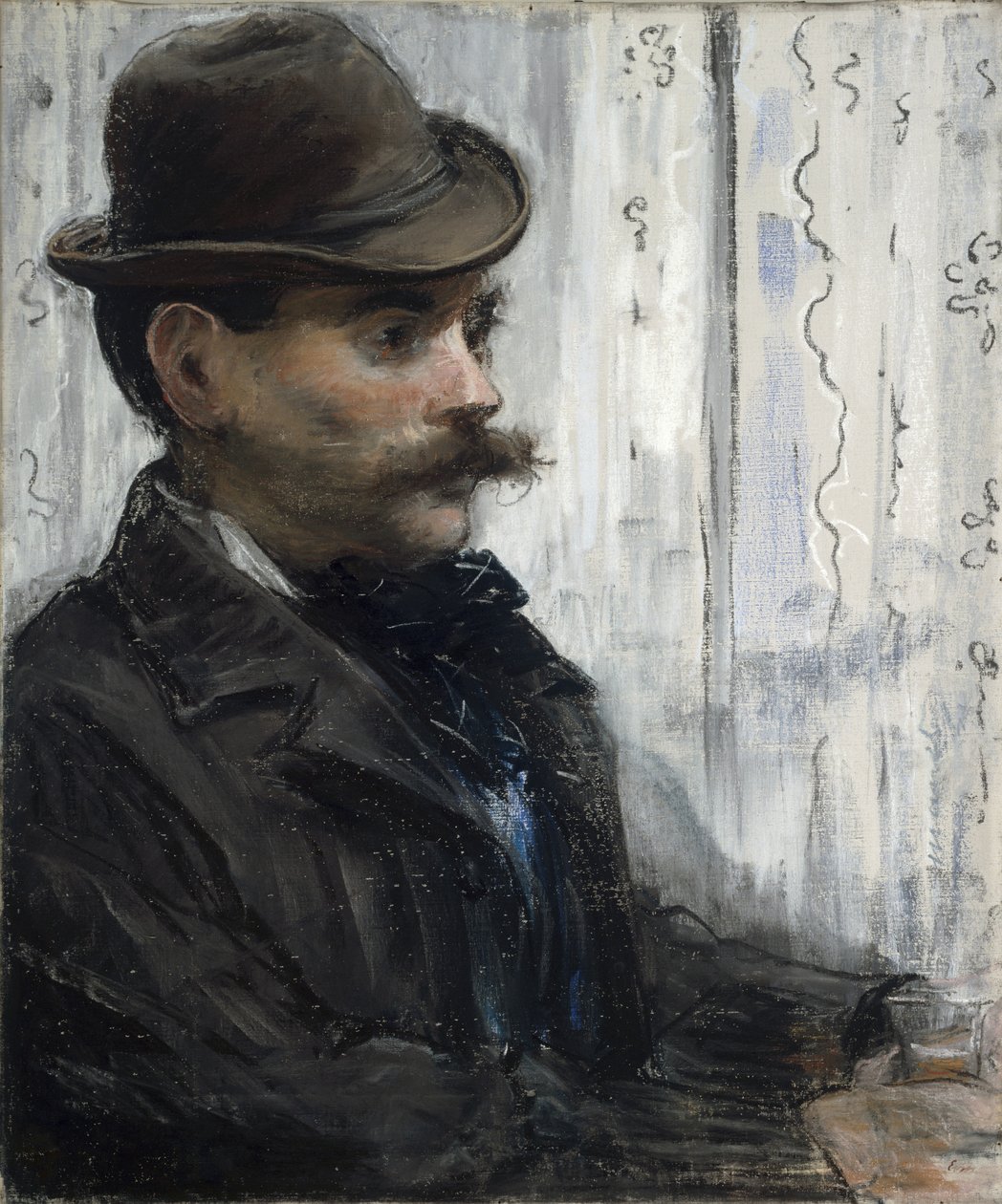 Retrato de Alphonse Maureau, c.1880 de Édouard Manet