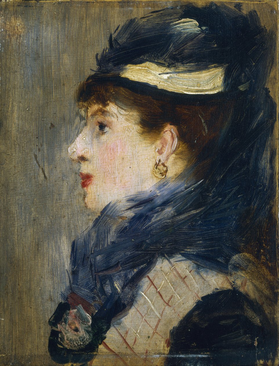 Retrato de uma senhora de Édouard Manet