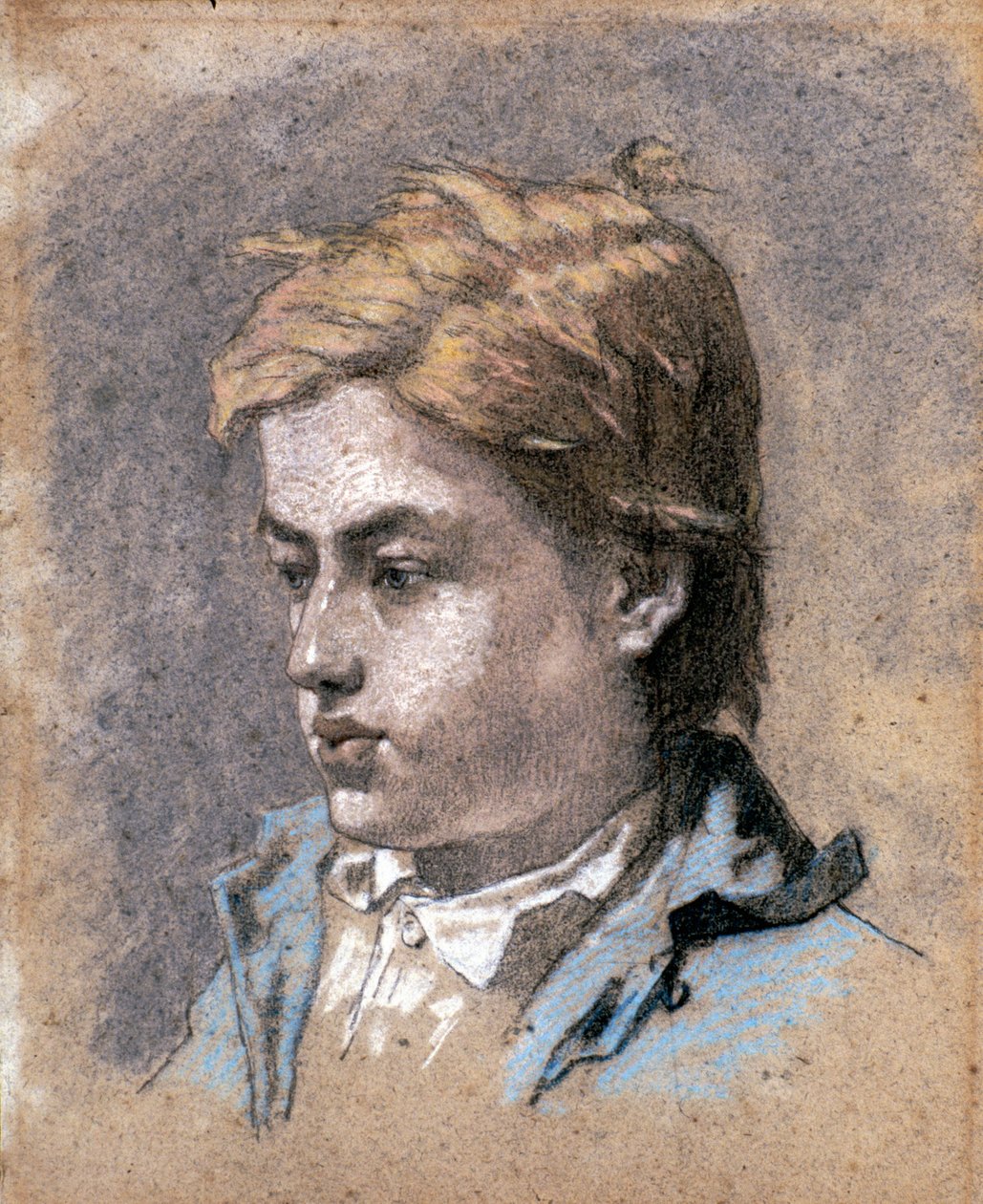 Retrato de um jovem, c.1856 de Édouard Manet