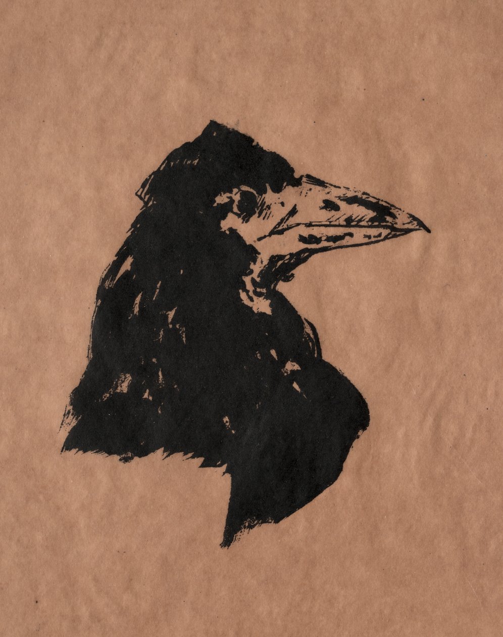 Cabeça de Corvo de Édouard Manet