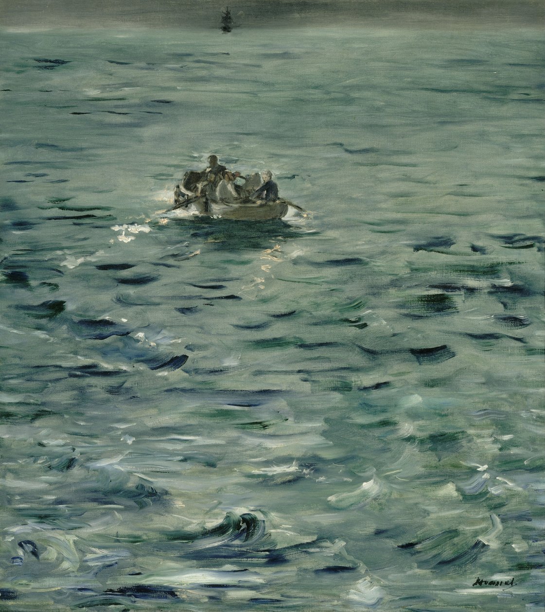 Fuga de Rochefort de Édouard Manet