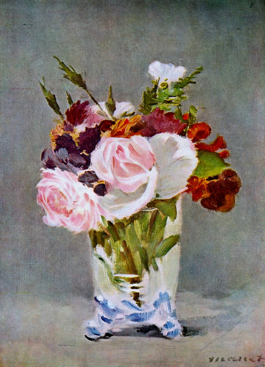 Ainda vida com flores, 1882. de Édouard Manet
