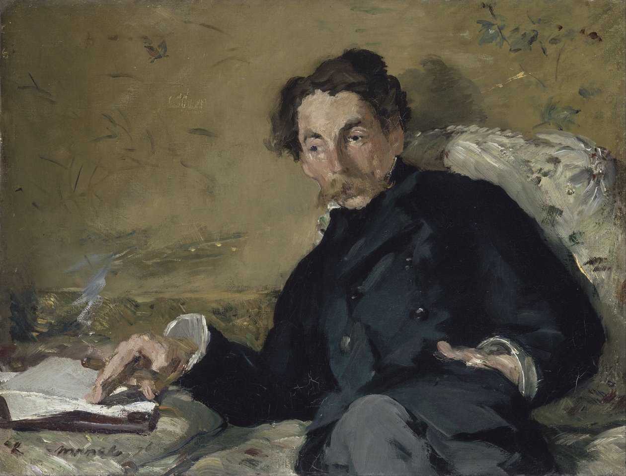 Stéphane Mallarmé de Édouard Manet