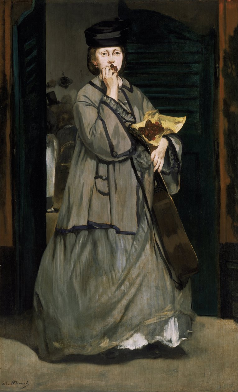 Cantora de rua de Édouard Manet