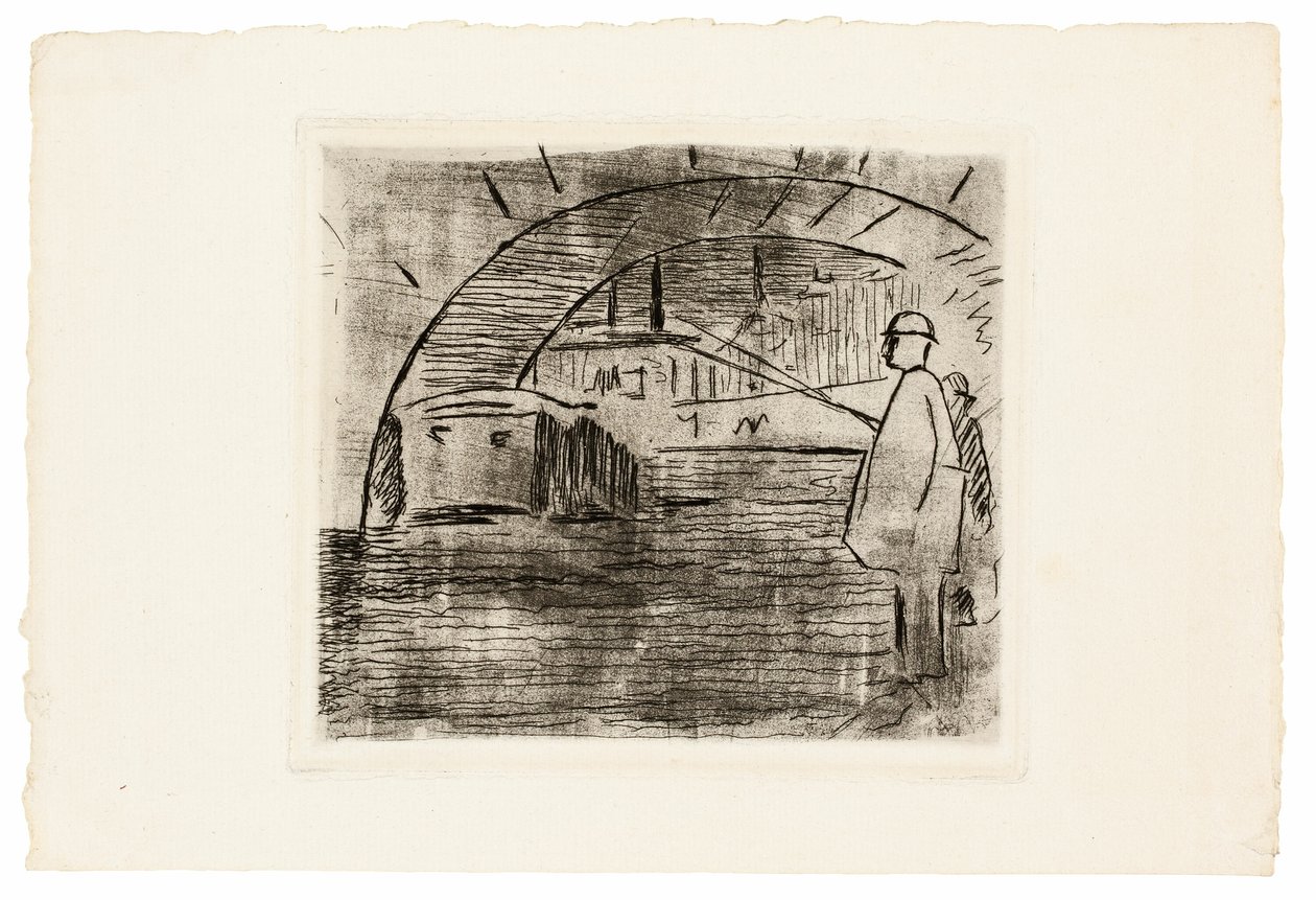 O arco da ponte de Édouard Manet