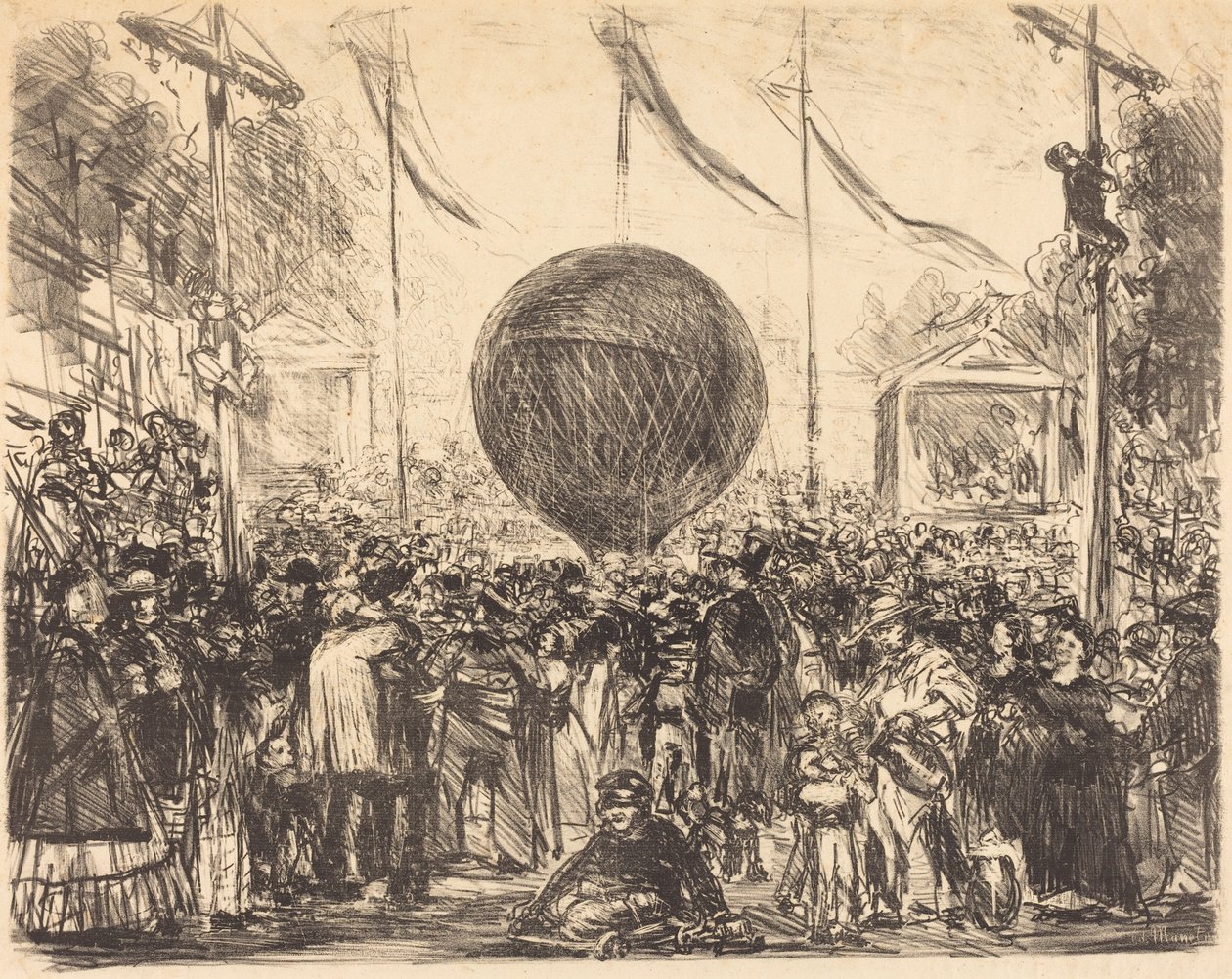 O balão de Édouard Manet