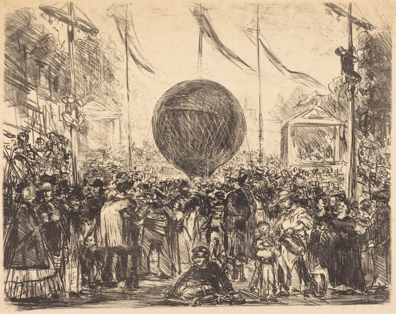 O balão de Édouard Manet