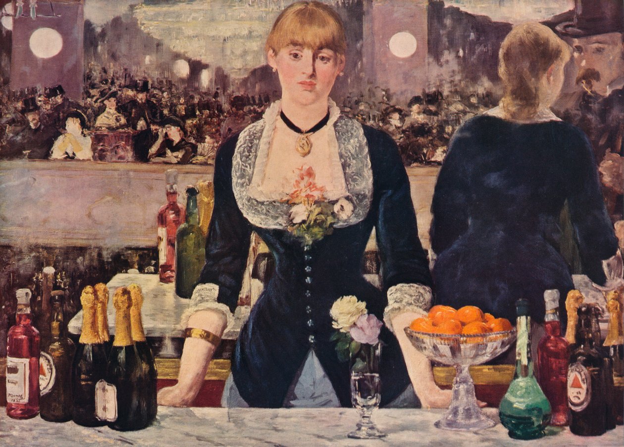 O bar do Folies-Bergere, 1882, 1938 de Édouard Manet