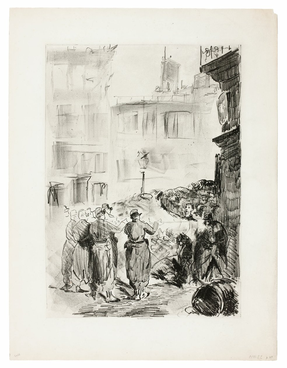 A Barricada de Édouard Manet