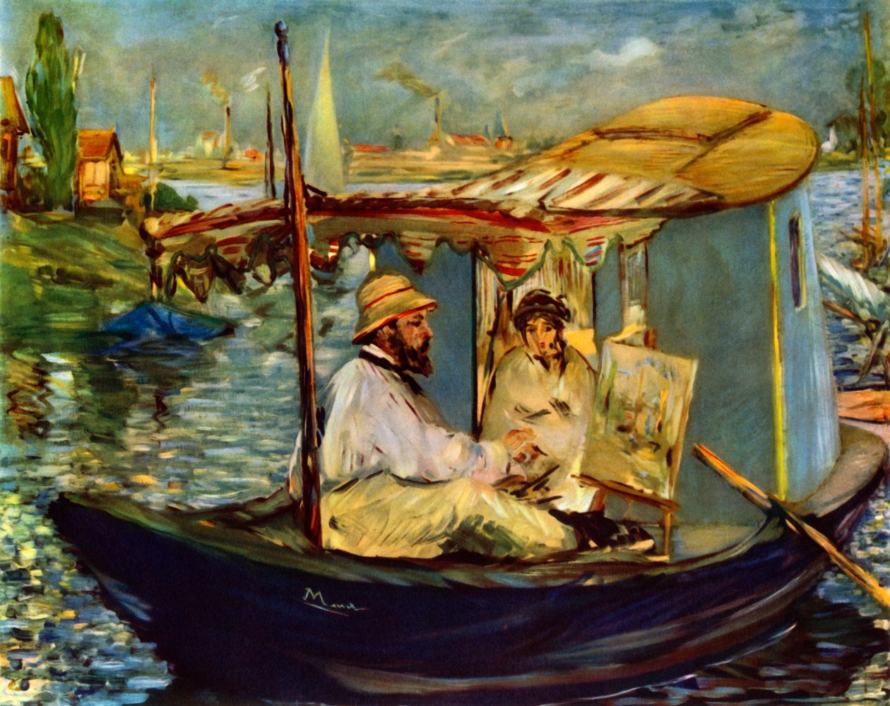 O barco, 1874, 1937. de Édouard Manet