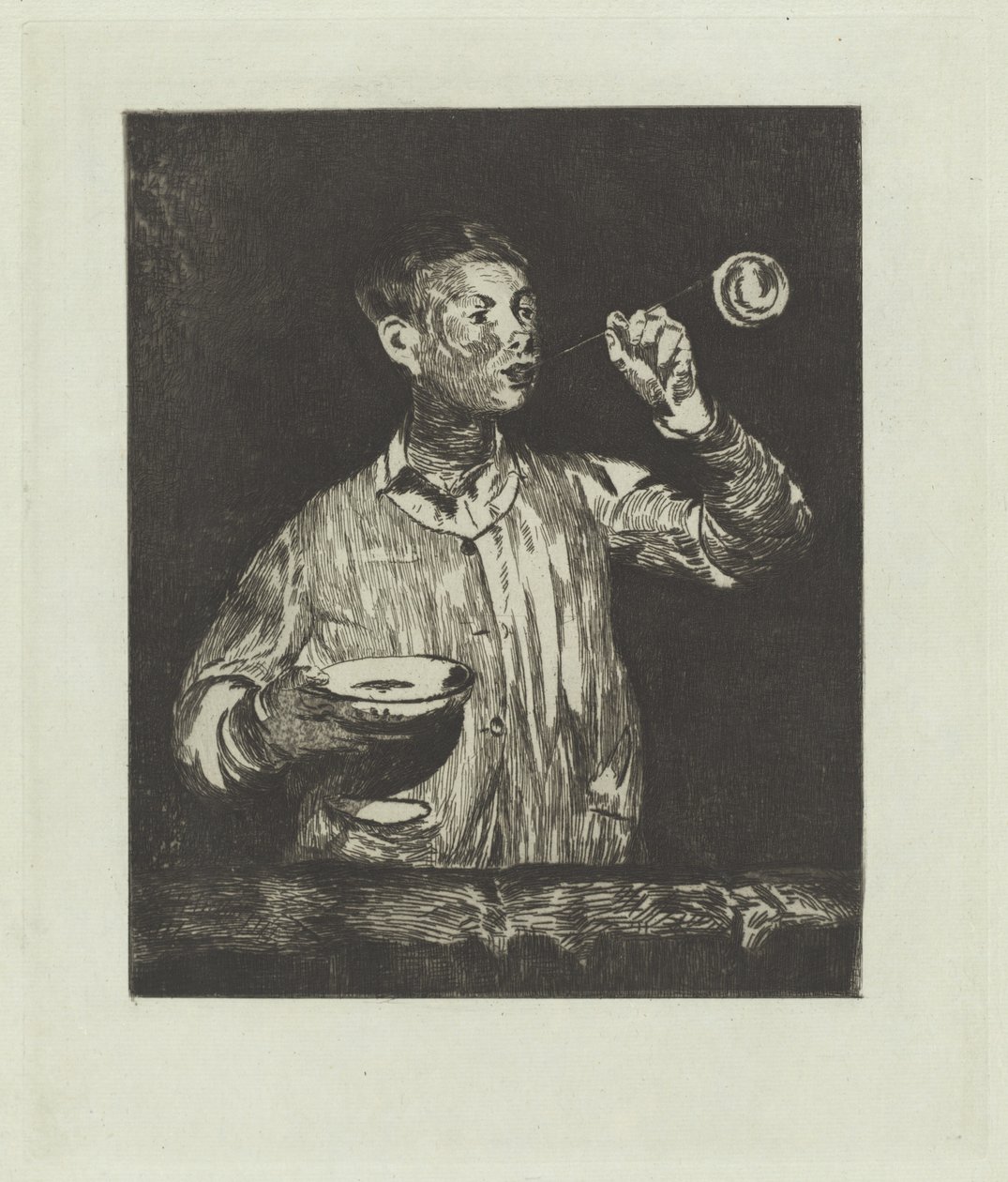 O Menino com Bolhas de Sabão O Menino com Bolhas de Sabão, 18681869. de Édouard Manet
