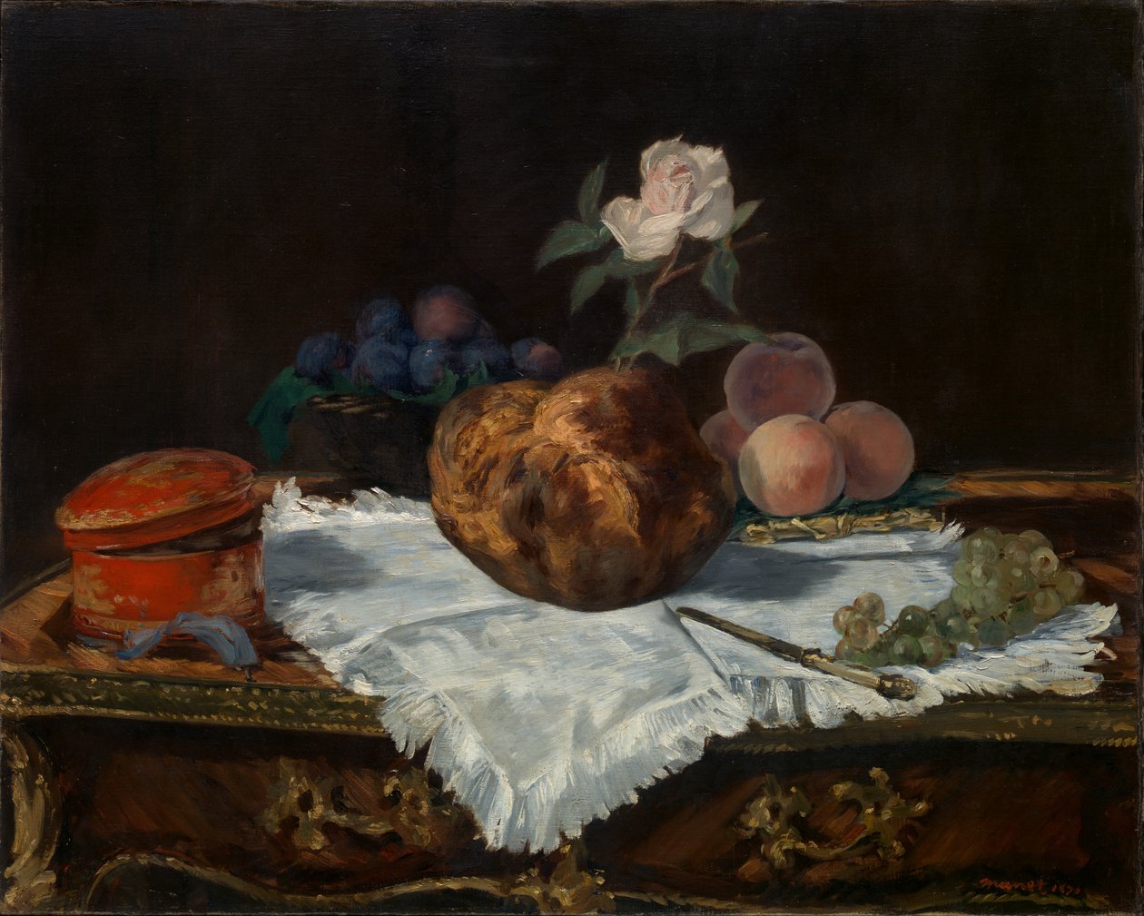 O Brioche, 1870. de Édouard Manet