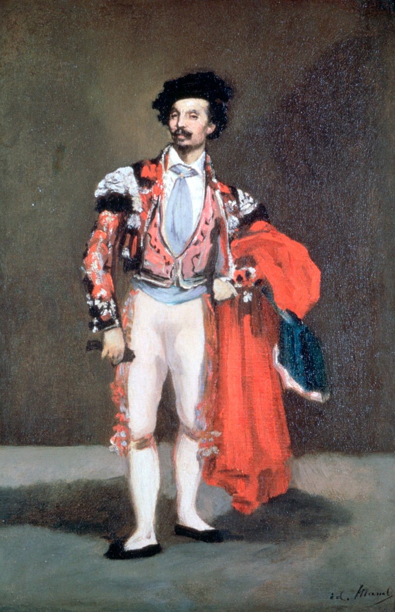 O dançarino, Mariano Camprubi, 1862 de Édouard Manet