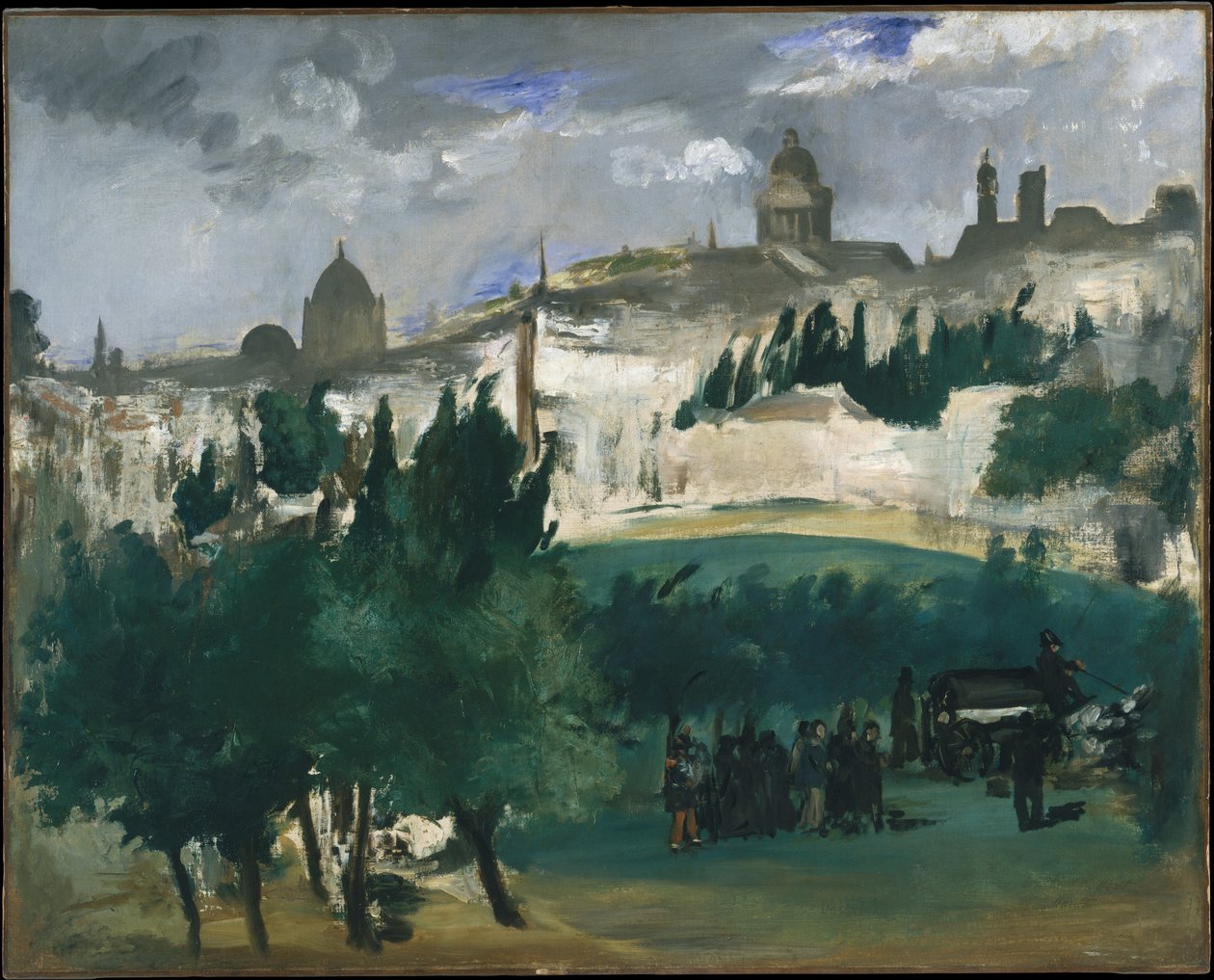 O funeral de Édouard Manet