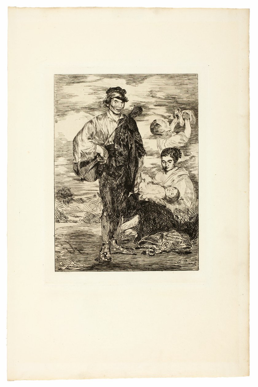 Os ciganos de Édouard Manet