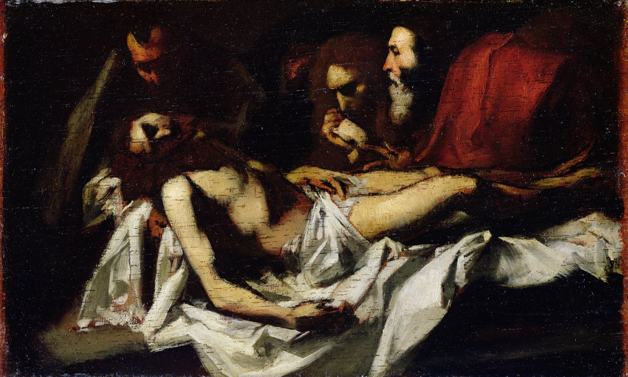 A colocação de Cristo no túmulo de Édouard Manet