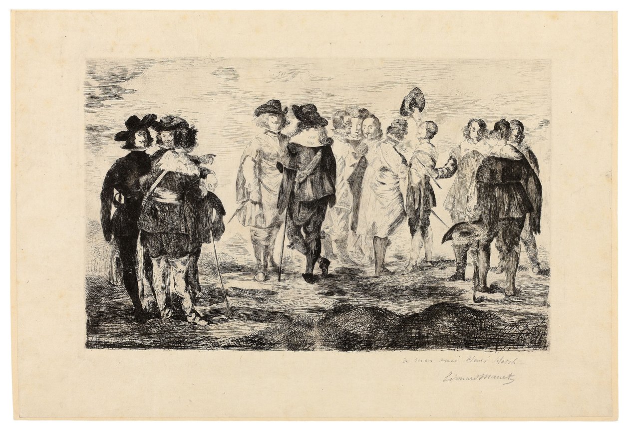Os pequenos cavaleiros de Édouard Manet