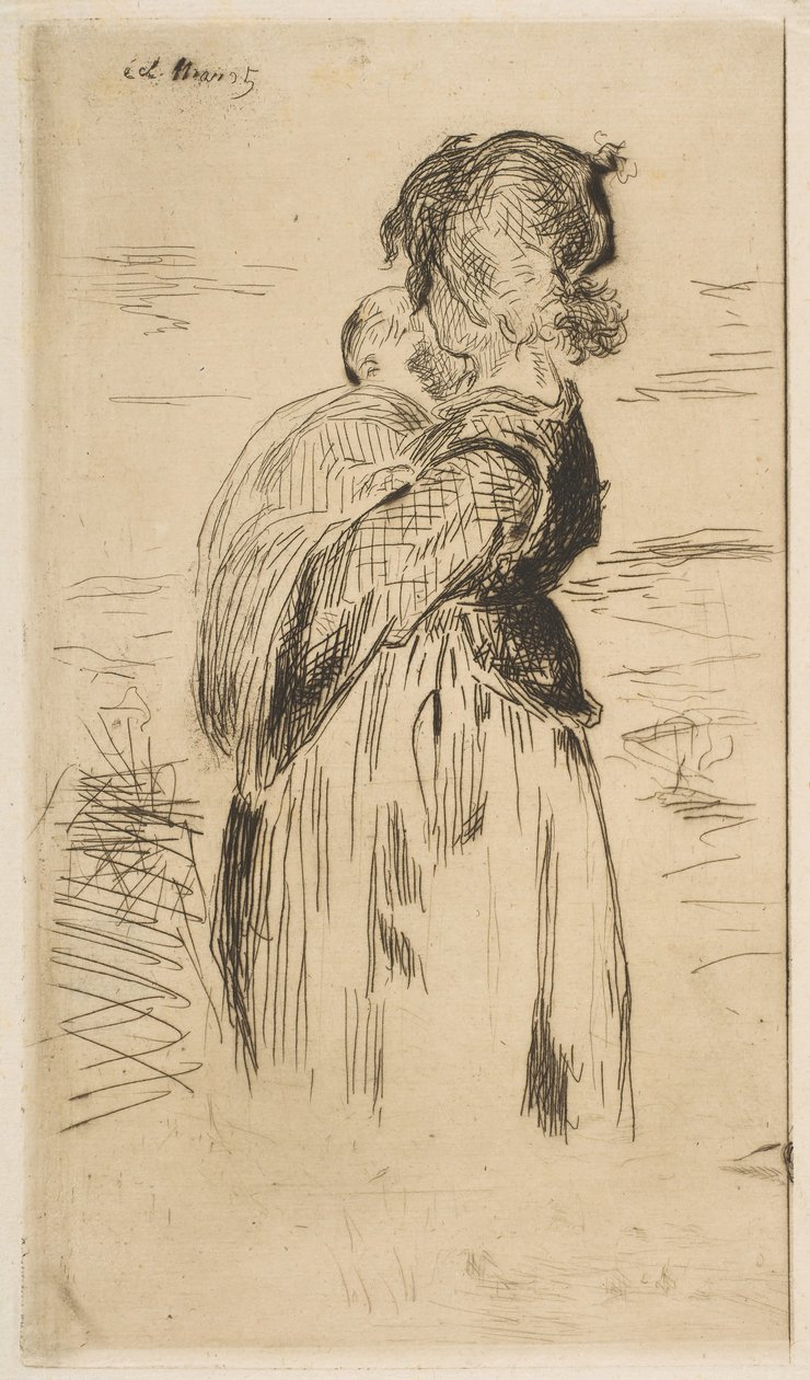 A menina, 1861-62. de Édouard Manet