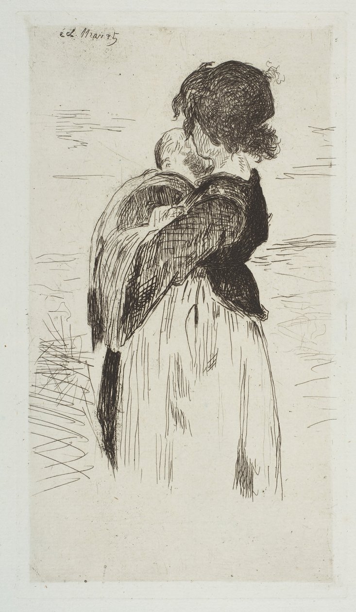 A menina, 1861-62. de Édouard Manet