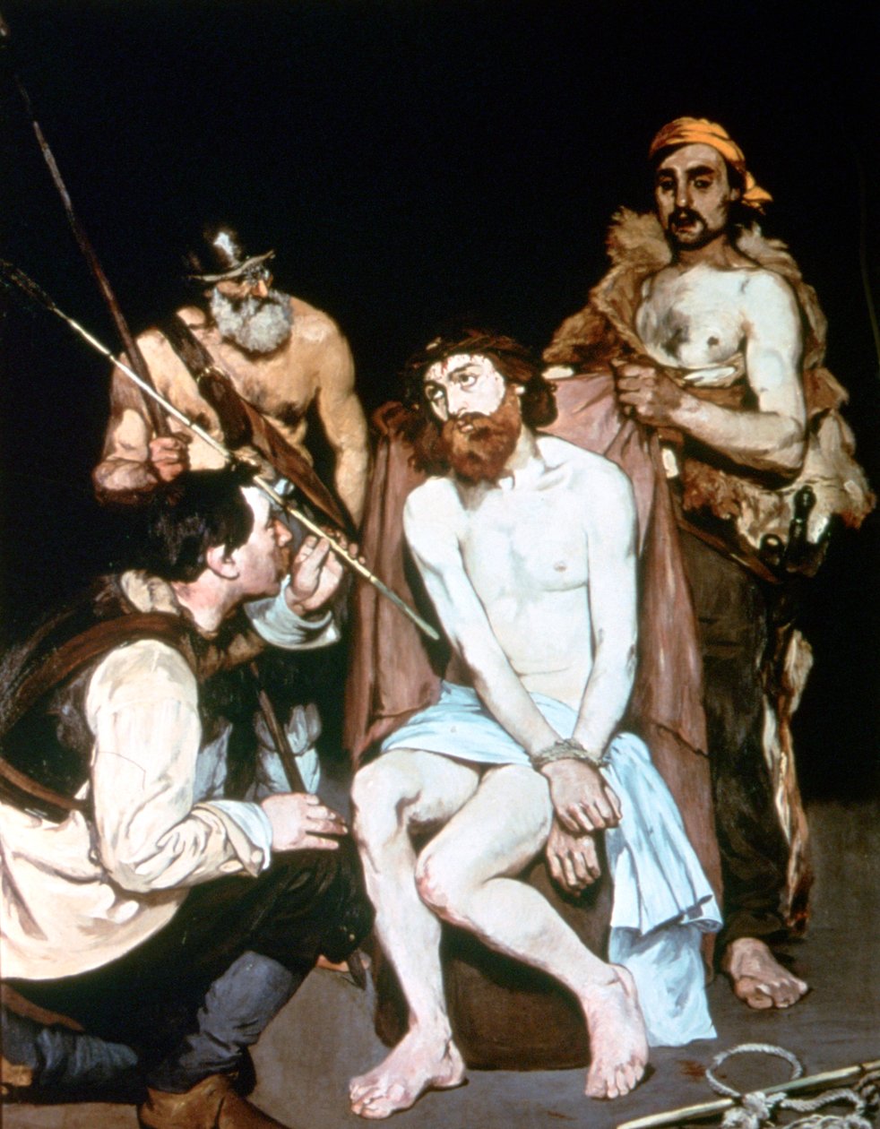 A zombaria de Cristo, 1885 de Édouard Manet