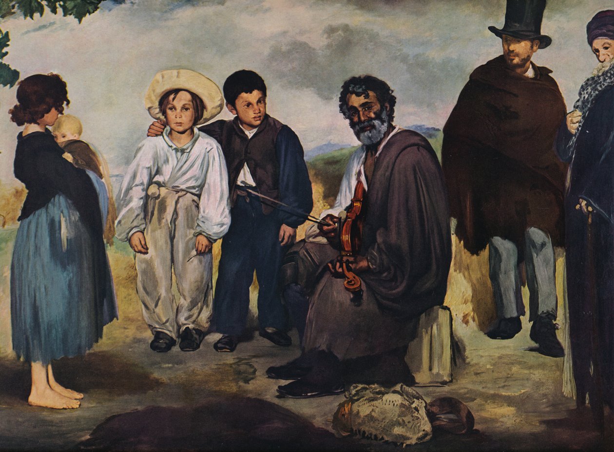 O velho músico, 1862 de Édouard Manet