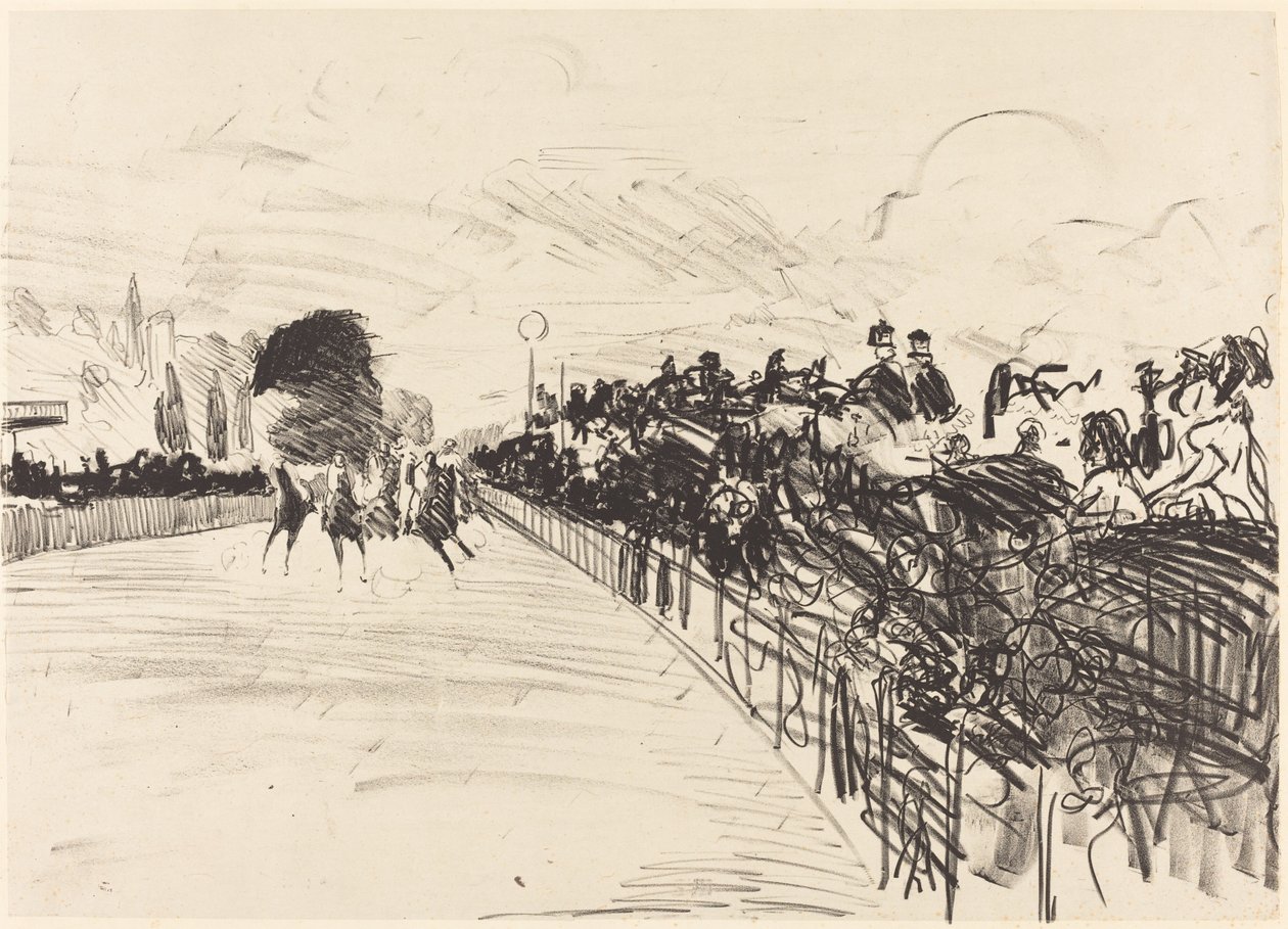 As corridas (Les cursos) de Édouard Manet