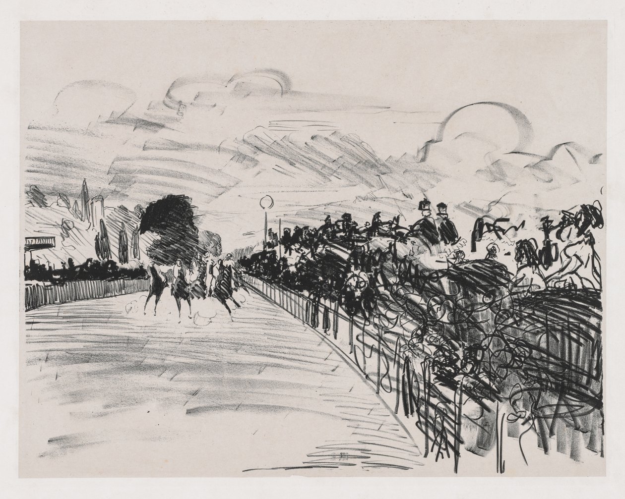 As raças, 1865. de Édouard Manet