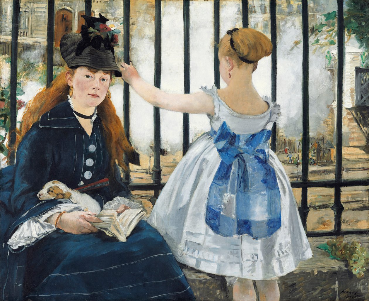 O caminho de ferro de Édouard Manet
